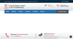 Desktop Screenshot of floridaradonmoldandairconditioningllc.com